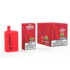 Snowwolf Max 6000 Puffs 5% Disposable Vape – Rechargeable in Dubai