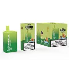 Snowwolf Max 6000 Puffs 5% Disposable Vape – Rechargeable in Dubai