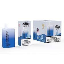 Snowwolf Max 6000 Puffs 5% Disposable Vape – Rechargeable in Dubai
