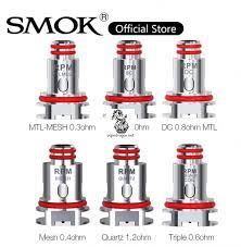 SMOK RPM Replacement Coils – Compatible with RPM, Nord & Fetch Kits