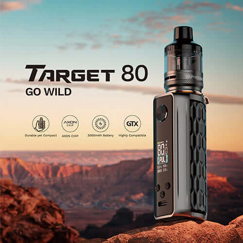 Vaporesso Target 80 Kit 3000mAh – GTX Coils | Best Price in Dubai