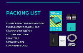Vaporesso XROS Nano Kit 1000mAh 2ml – Compact Pod Vape UAE
