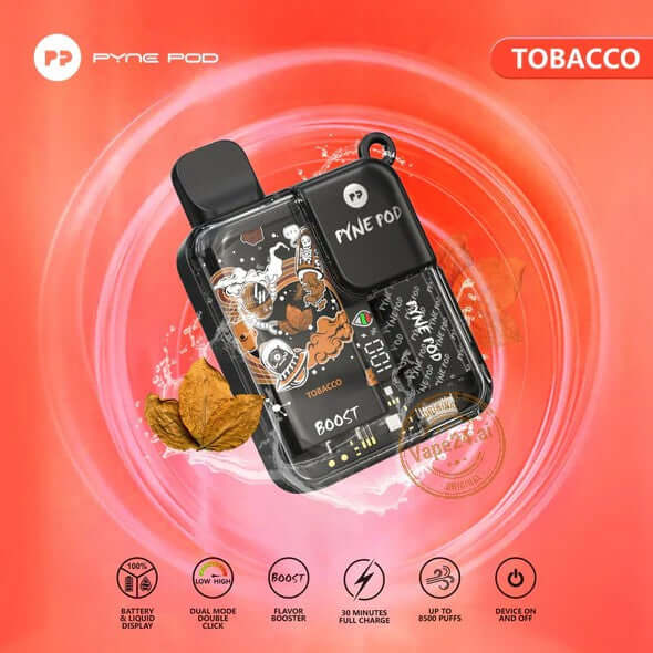 PYNE POD 8500 Puffs Disposable Vape – 5% Nic Salt | Dubai, UAE