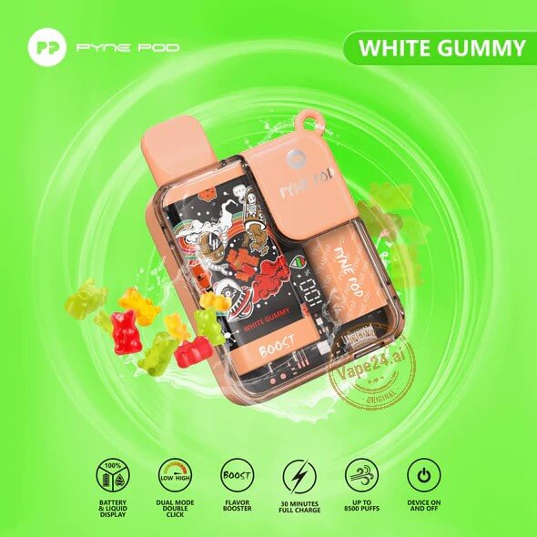 PYNE POD 8500 Puffs Disposable Vape – 5% Nic Salt | Dubai, UAE