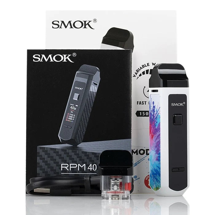 SMOK RPM40 Pod Mod Kit 1500mAh 40W | RPM & Nord Coils | Dubai UAE
