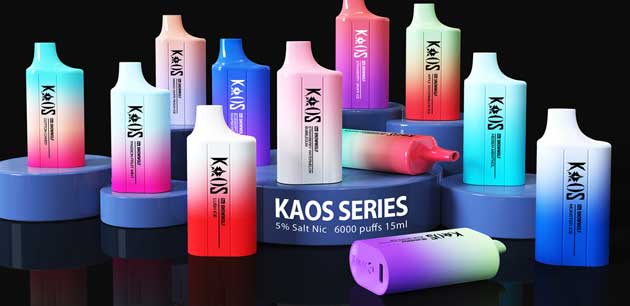 Kaos by SnowWolf 6000 Puffs Disposable Vape – 15ml, Type-C, MTL