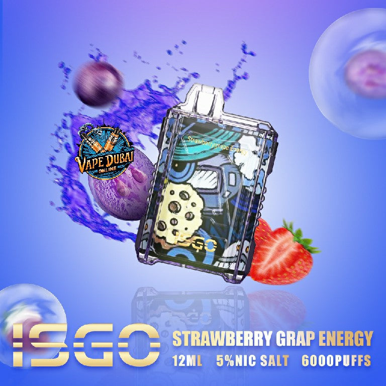 ISGO 6000 Puffs Rechargeable Disposable Vape – Best in Dubai