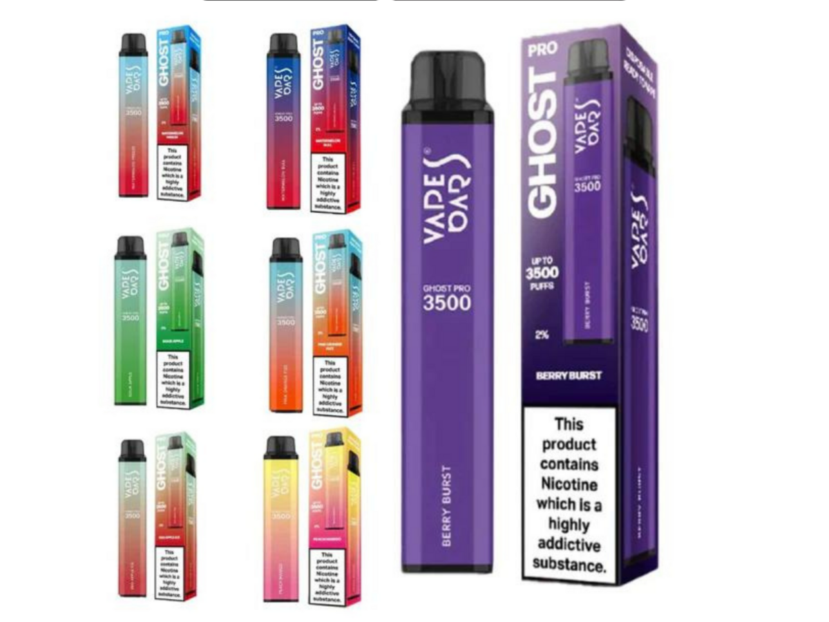 Vape Bar Ghost Pro 3500 Puffs – Disposable Vape in Dubai, UAE