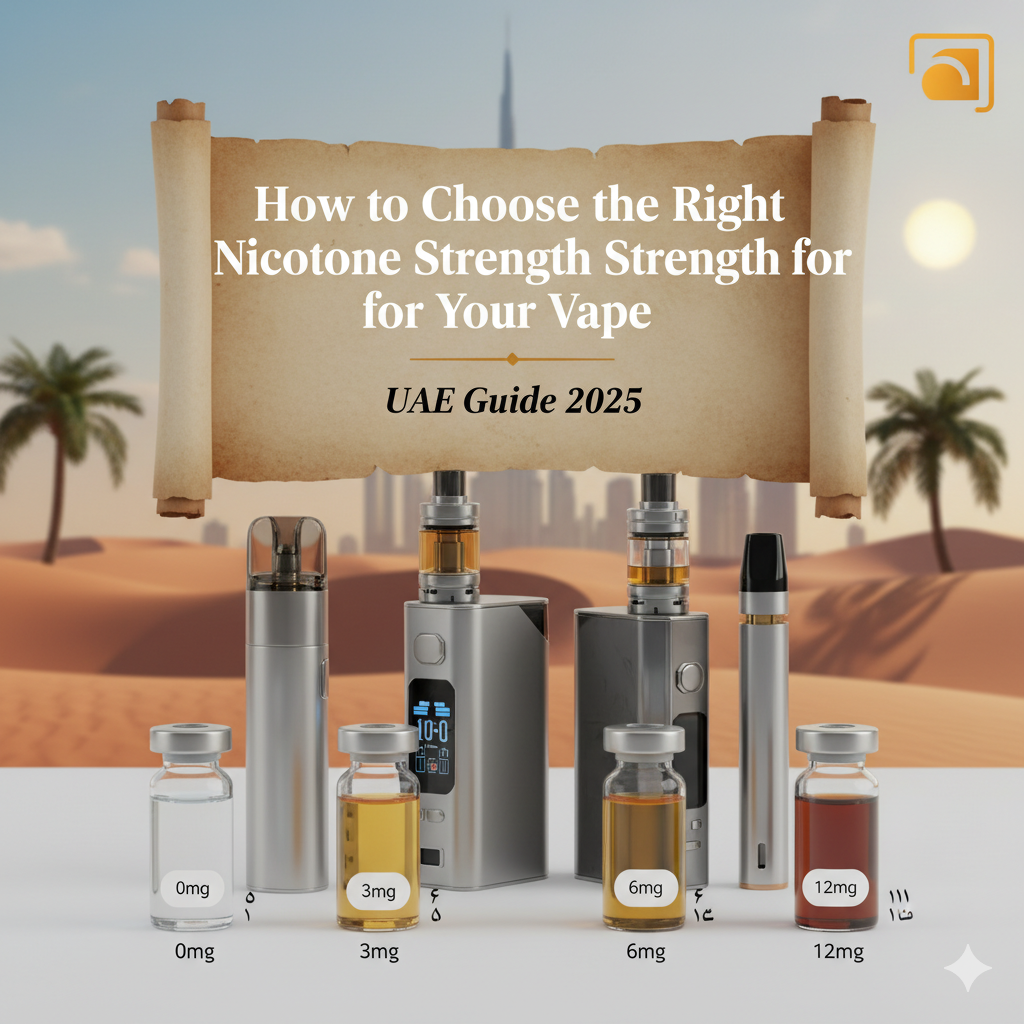 How to Choose the Right Nicotine Strength for Your Vape | UAE Guide 20 ...