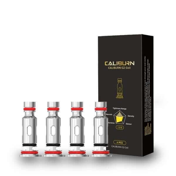 Uwell Caliburn G & G2 Coils 0.8Ω/1.0Ω/1.2Ω 4pcs Pack Now in UAE