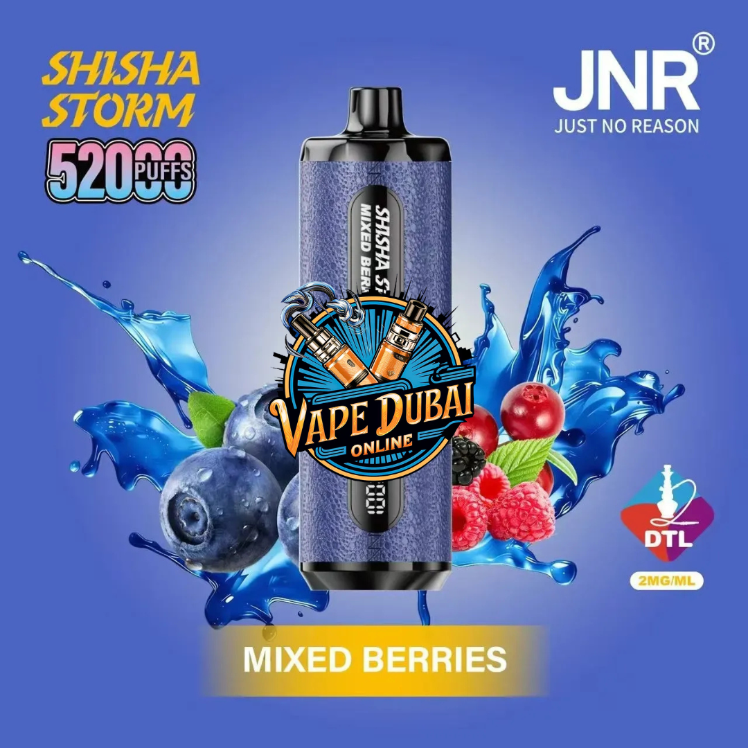 JNR Shisha Storm 52K Puffs DTL Vape (2mg) | Dubai UAE