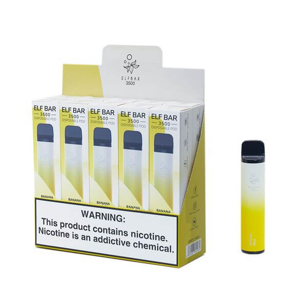 ELF BAR 3500 Disposable Vape – 1500mAh Battery & 3500 Puffs | Dubai