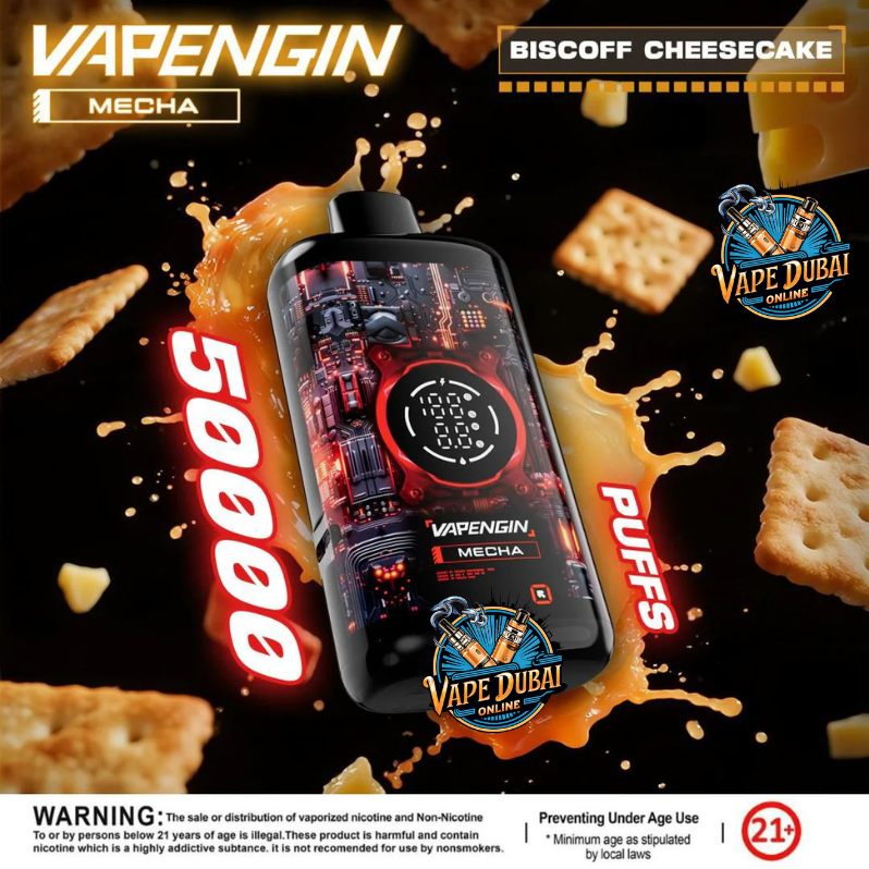 VAPENGIN Mecha 50K Puffs Disposable Vape | Dubai UAE