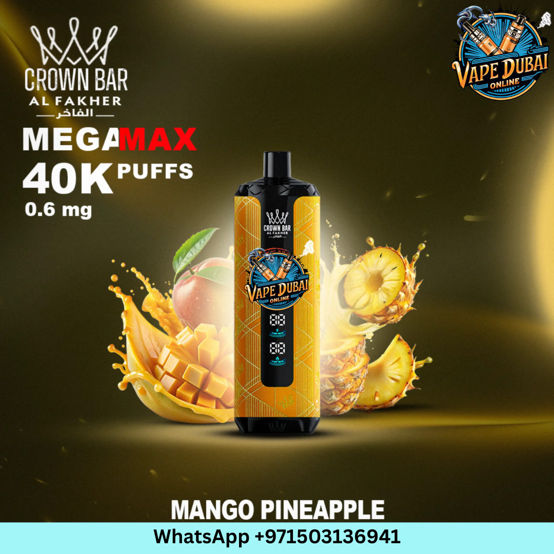 Al Fakher Crown Bar MEGAMAX 40K Puffs | Vape Dubai Online
