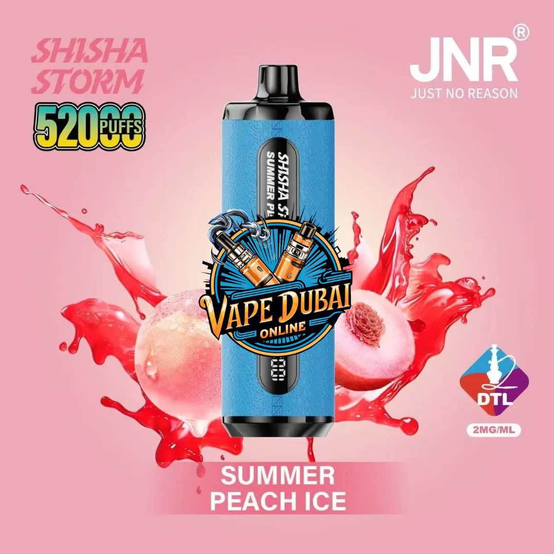 JNR Shisha Storm 52K Puffs DTL Vape (2mg) | Dubai UAE
