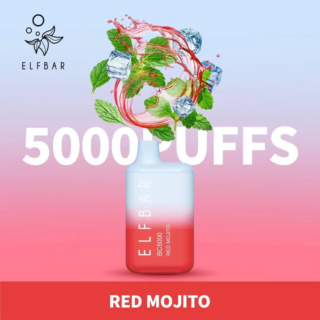 Elf Bar BC5000 Disposable Vape 5000 Puffs 13ml – Rechargeable Dubai