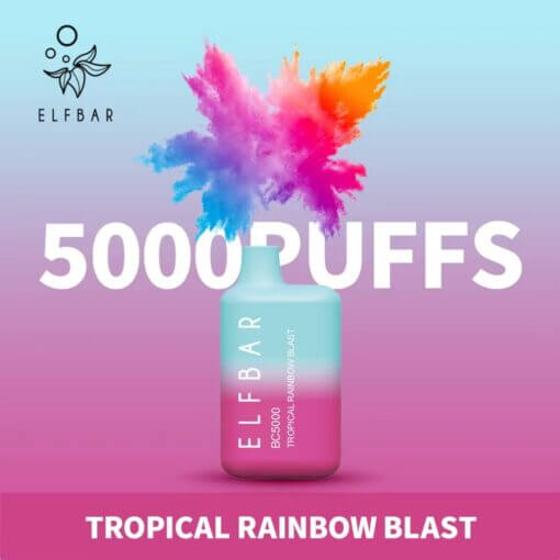 Elf Bar BC5000 Disposable Vape 5000 Puffs 13ml – Rechargeable Dubai