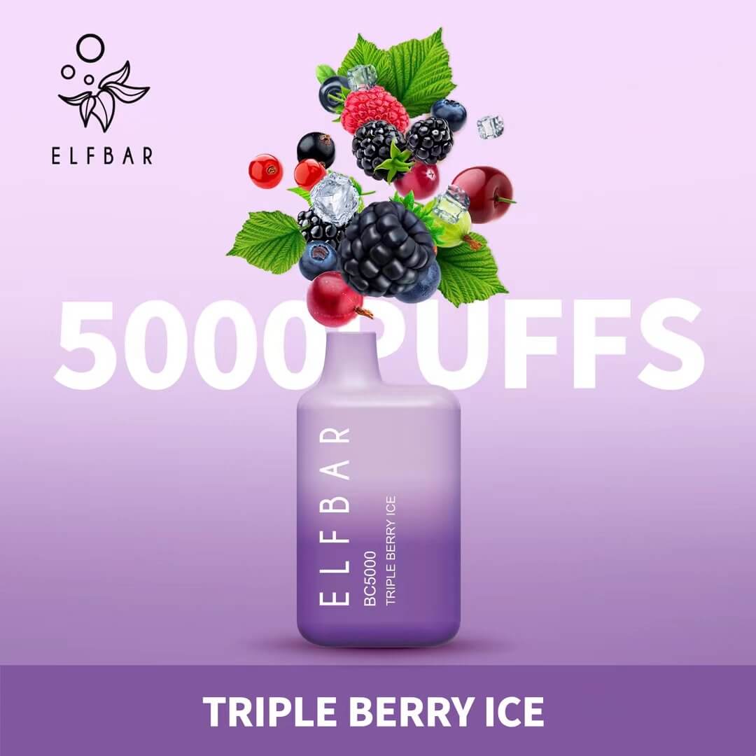 Elf Bar BC5000 Disposable Vape 5000 Puffs 13ml – Rechargeable Dubai