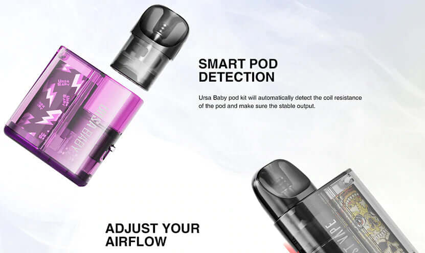 Lost Vape Ursa Baby Pod Kit 18W 800mAh 2.5ml – Vape Dubai UAE
