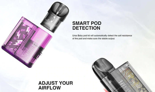 Lost Vape Ursa Baby Pod Kit 18W 800mAh 2.5ml – Vape Dubai UAE