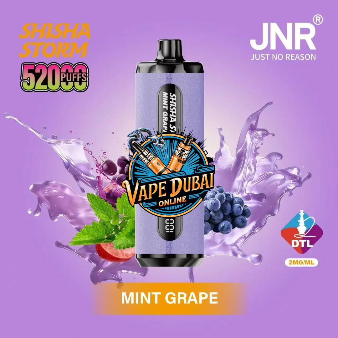 JNR Shisha Storm 52K Puffs DTL Vape (2mg) | Dubai UAE