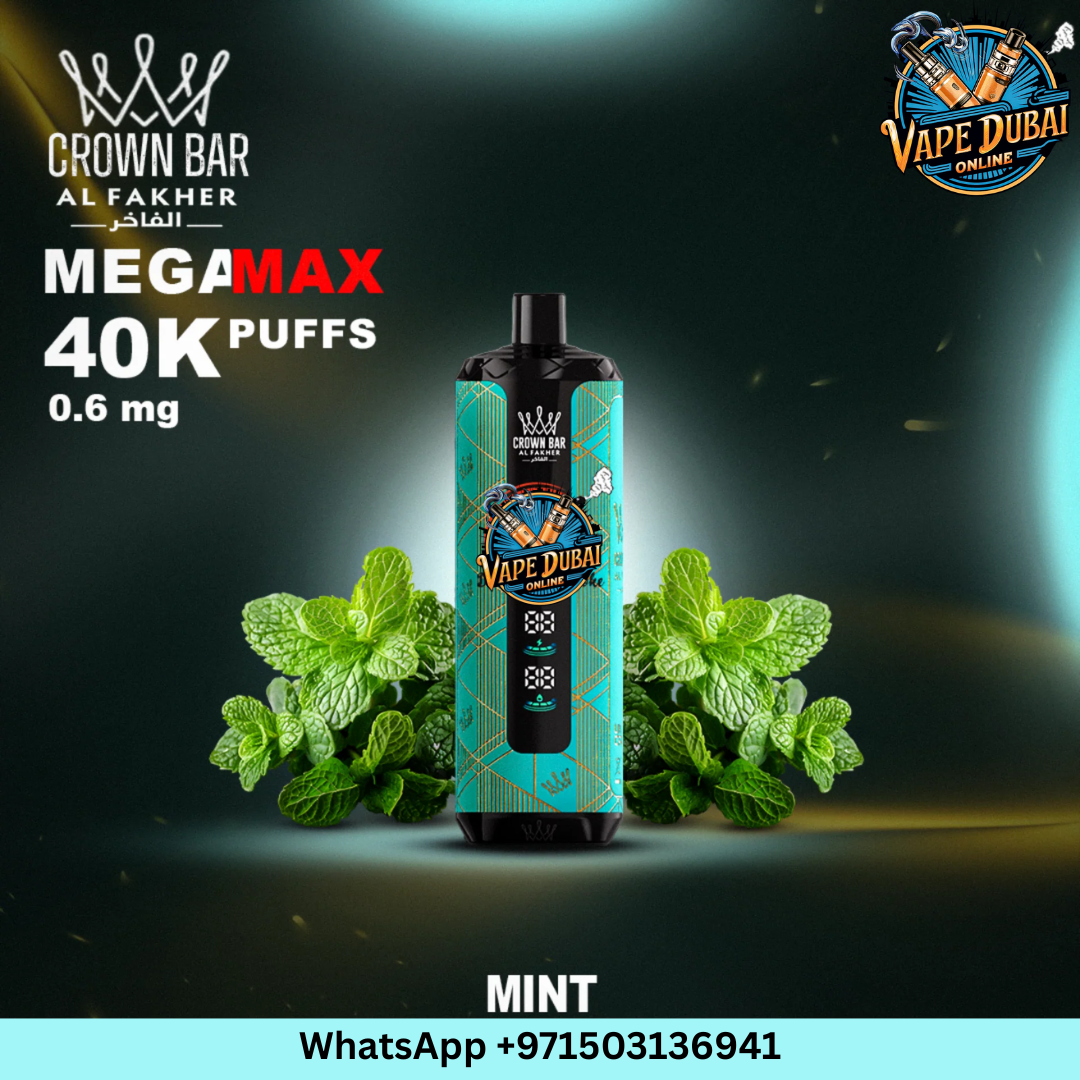 Al Fakher Crown Bar MEGAMAX 40K Puffs | Vape Dubai Online