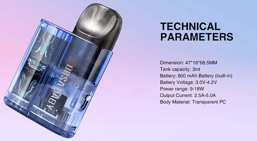 Lost Vape Ursa Baby Pod Kit 18W 800mAh 2.5ml – Vape Dubai UAE