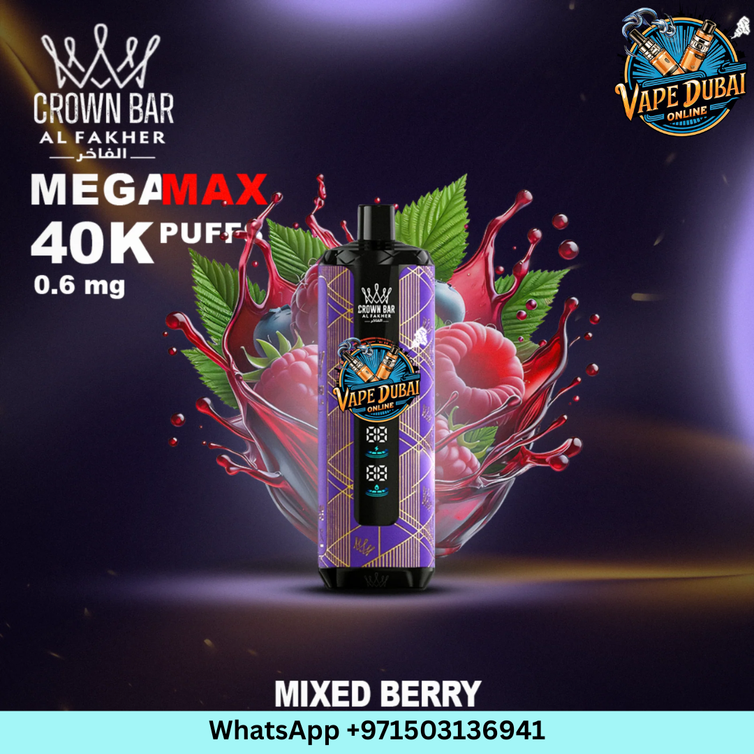 Al Fakher Crown Bar MEGAMAX 40K Puffs | Vape Dubai Online