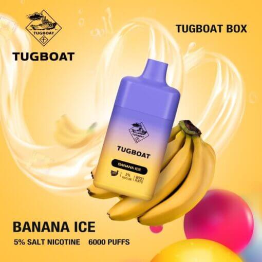 TUGBOAT BOX 6000 Puffs Disposable Vape – 10ml Mesh Coil Dubai