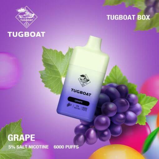 TUGBOAT BOX 6000 Puffs Disposable Vape – 10ml Mesh Coil Dubai