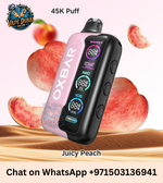 OXBAR Tri Fusion 45K Puffs 2% Disposable Vape Dubai | 30ml Smart LED