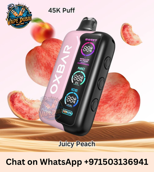 OXBAR Tri Fusion 45K Puffs 2% Disposable Vape Dubai | 30ml Smart LED