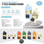 AAOK Y153 Adjustable Mesh Disposable Vape (63,000 Puffs)