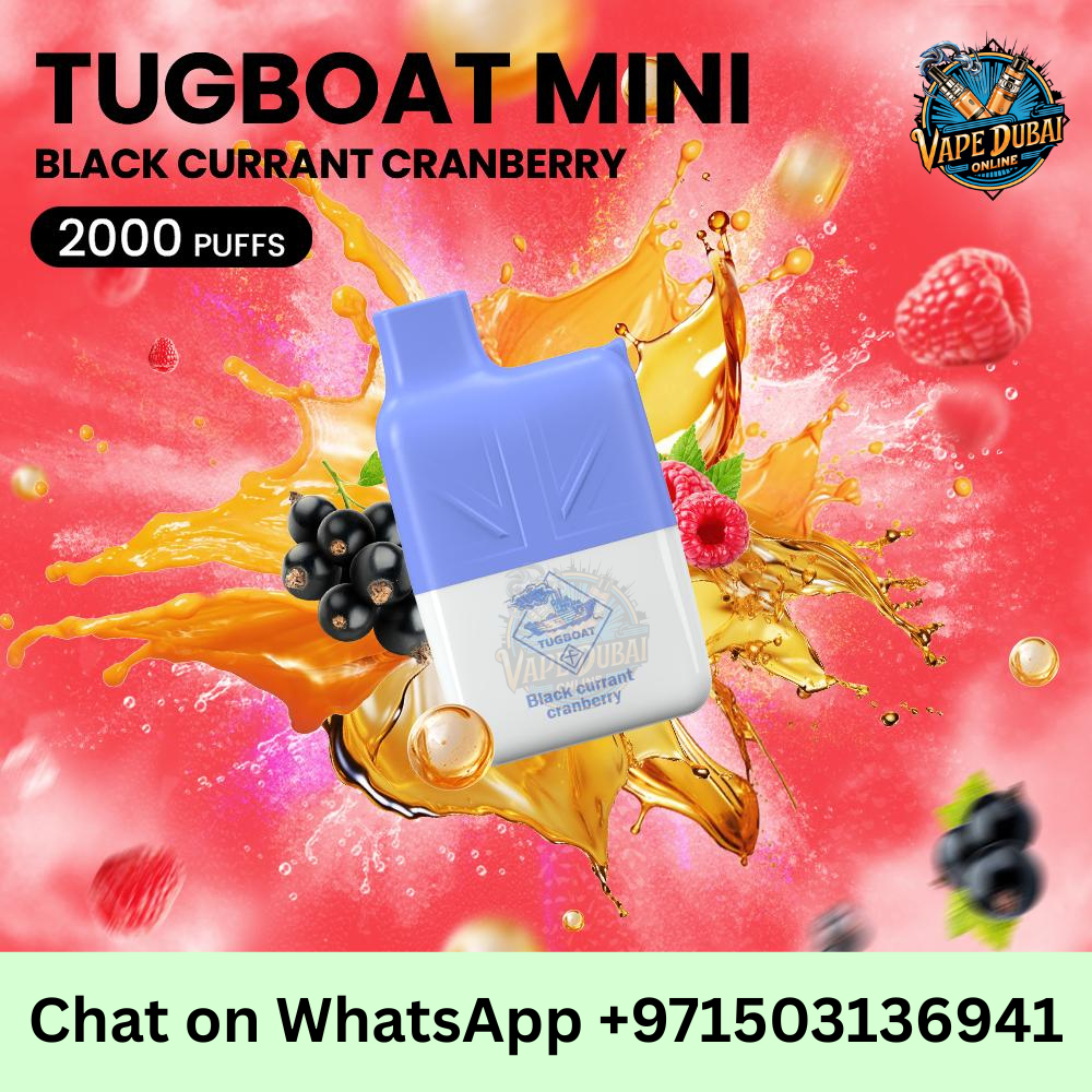 Buy Tugboat Mini 2000 Puffs 2% Disposable Vape in Dubai & UAE