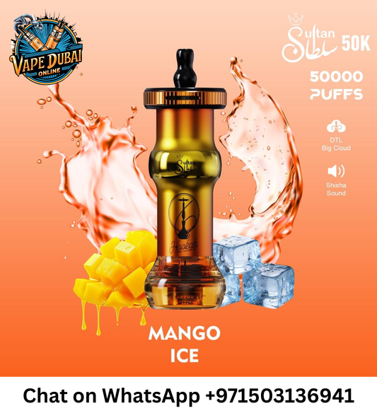 Wholesale MOSMO Sultan 50000 Puffs Hookah Disposable Vape – Long-Lasting Shisha Alternative in Dubai