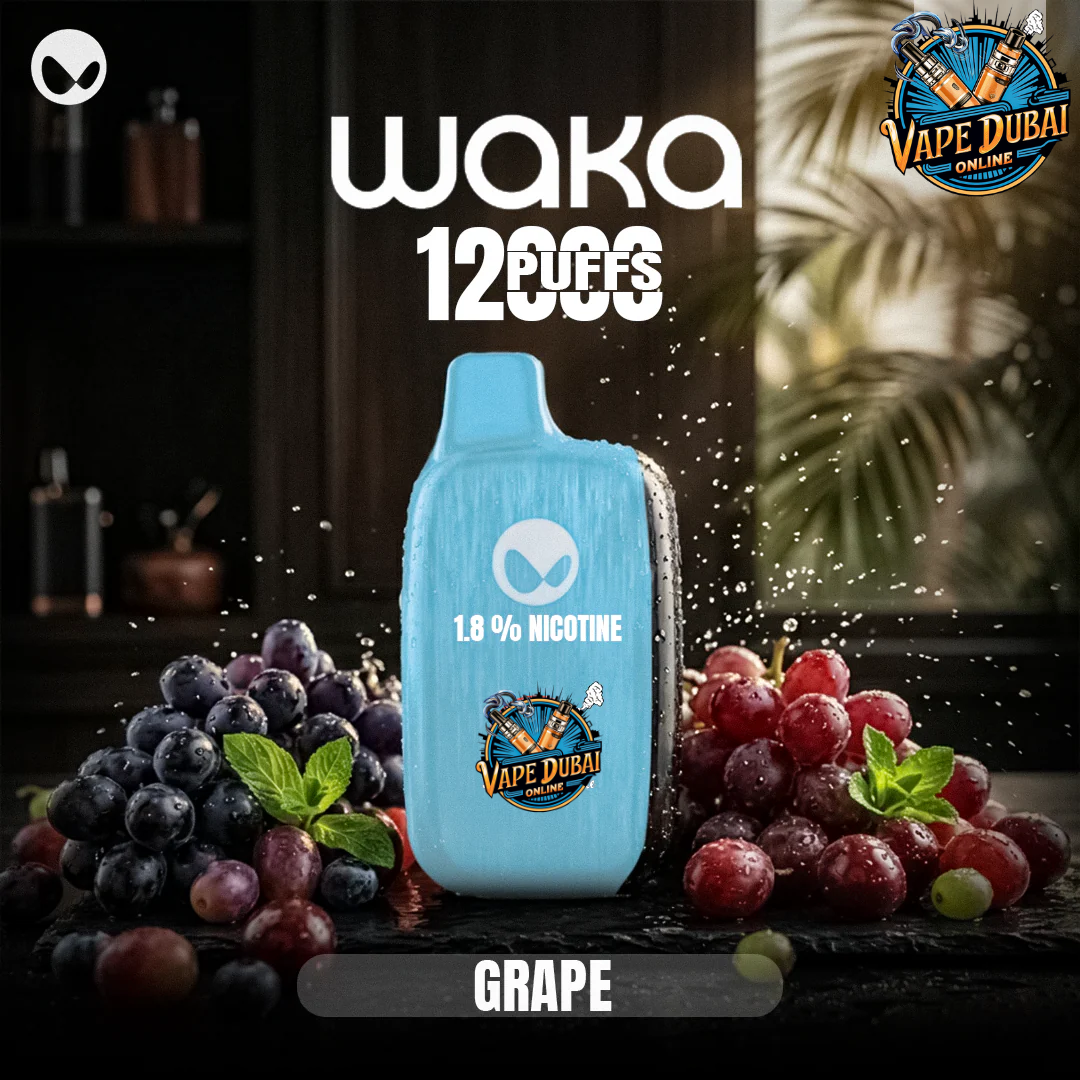 Waka 12,000 Puffs Disposable Vape | 1.8% Nicotine | Dubai UAE