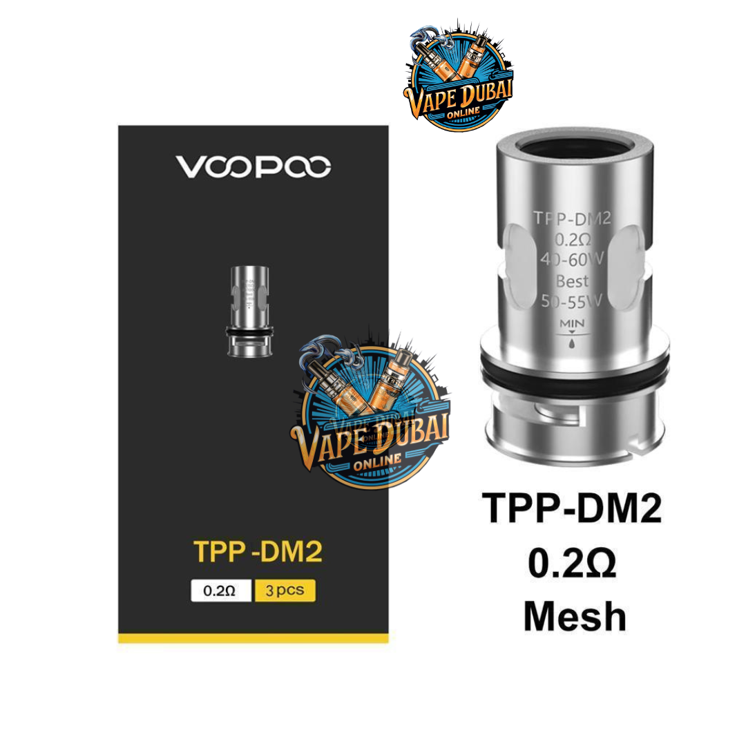 Buy VOOPOO TPP-DM2 Mesh Coils (0.2Ω) | Dubai UAE