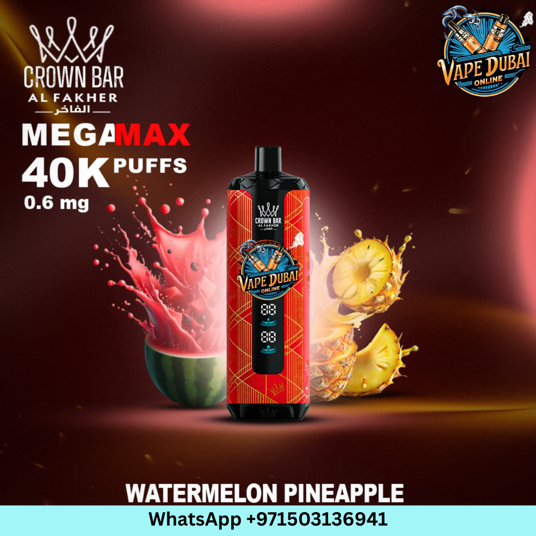 Al Fakher Crown Bar MEGAMAX 40K Puffs | Vape Dubai Online