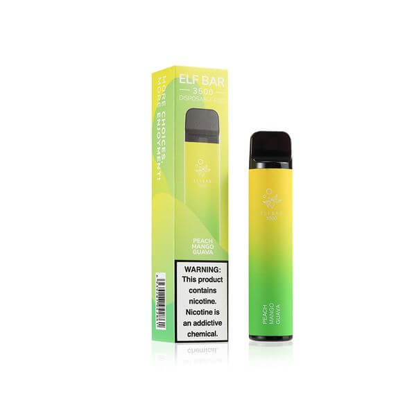 ELF BAR 3500 Disposable Vape – 1500mAh Battery & 3500 Puffs | Dubai