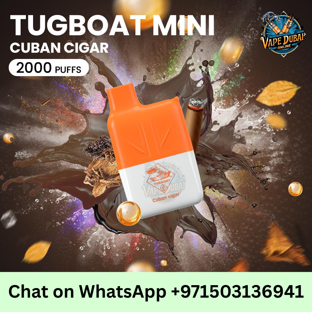 Buy Tugboat Mini 2000 Puffs 2% Disposable Vape in Dubai & UAE