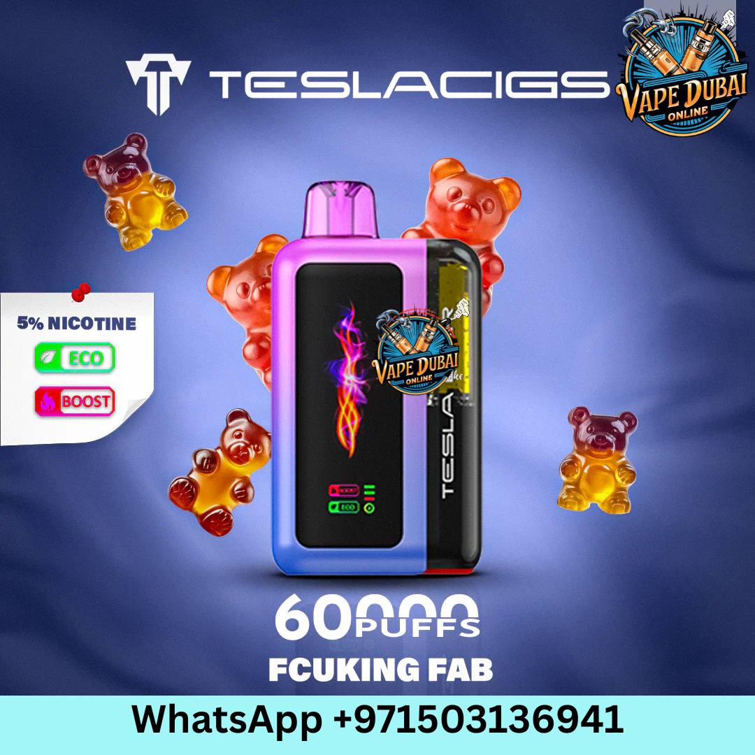 Teslacigs Tesla Bar 60K Puffs Disposable | Buy in Dubai UAE
