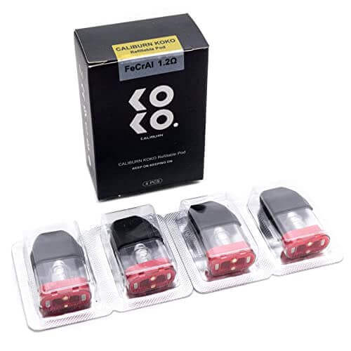 Uwell Caliburn KOKO Replacement Pods 1.2ohm - 2ml - Pack of 4 UAE