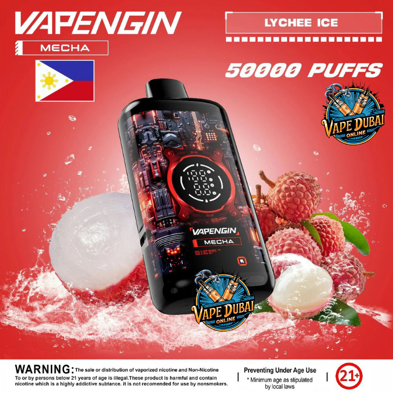 VAPENGIN Mecha 50K Puffs Disposable Vape | Dubai UAE