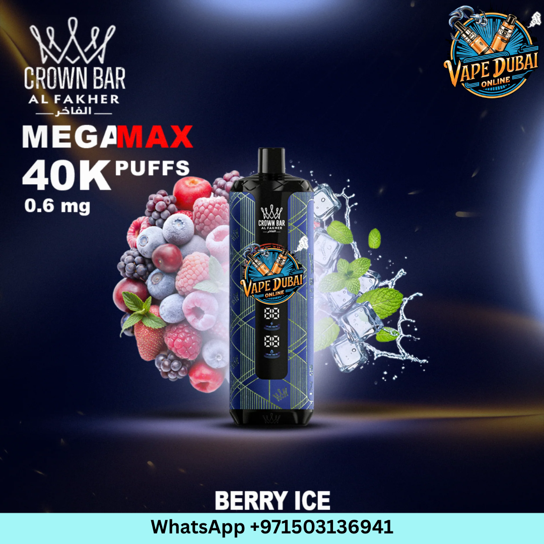 Al Fakher Crown Bar MEGAMAX 40K Puffs | Vape Dubai Online