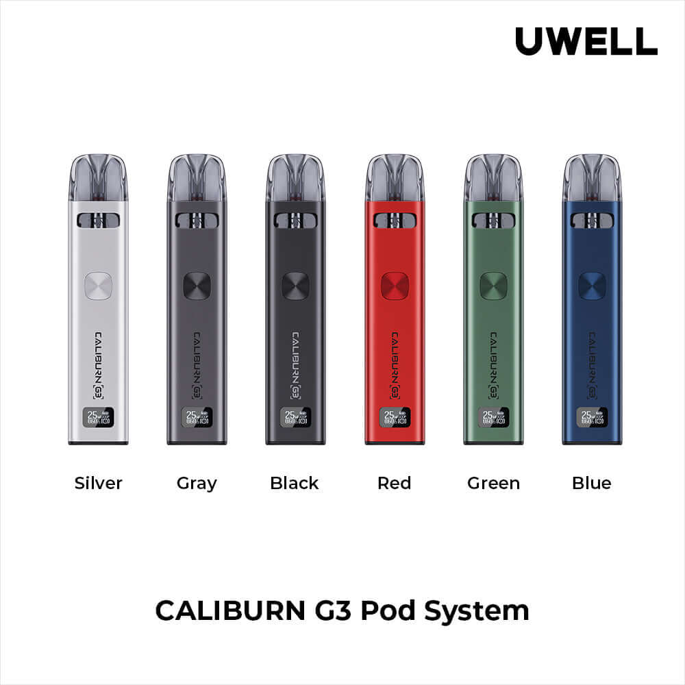UWELL Caliburn G3 Pod System Vape Kit 900mAh – Best Price UAE