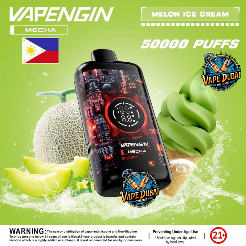 VAPENGIN Mecha 50K Puffs Disposable Vape | Dubai UAE