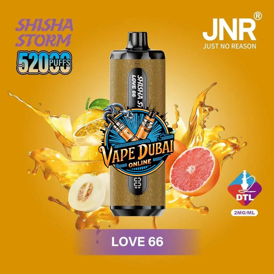JNR Shisha Storm 52K Puffs DTL Vape (2mg) | Dubai UAE