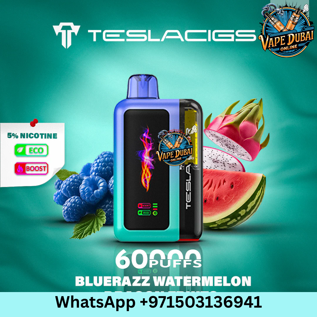 Teslacigs Tesla Bar 60K Puffs Disposable | Buy in Dubai UAE