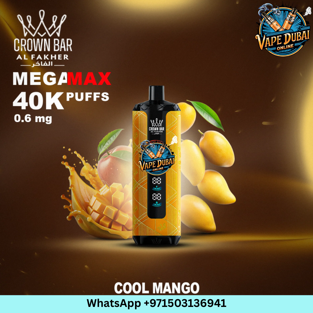 Al Fakher Crown Bar MEGAMAX 40K Puffs | Vape Dubai Online