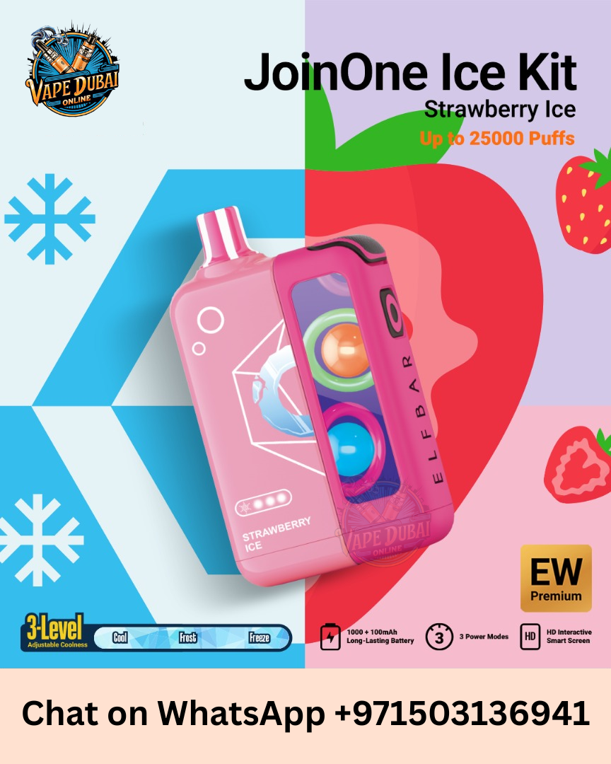 ELF BAR JoinOne Ice Kit 25000 Puffs Disposable Vape in Dubai UAE